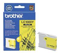 Brother LC1000Y - Cartucho de tinta, color amarillo