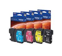 Brother LC1100HY - Cartucho de tinta, multi-pack (negro, amarillo, magenta, cian)