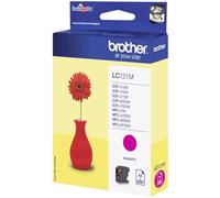 Brother LC121M - Cartucho de tóner adecuado para MFCJ870DW, color magenta
