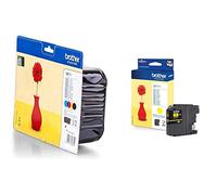 Brother LC121VALBP - Cartucho de Tinta, Multi-Pack (Negro, Amarillo, Magenta, Cian)