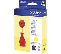 Brother LC121Y - Cartucho de tóner adecuado para MFCJ870DW, color amarillo