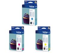 Brother LC123 Pack cartuchos C/M/Y