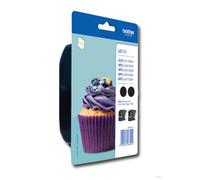Brother LC123 Pack cartuchos de tinta negro