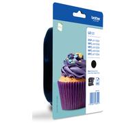 Brother lc123bkbp cartucho de tinta 1 pieza(s) original negro