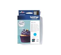 Brother LC123C adecuado para MFCJ4510DW Tinta cian 600 Lados