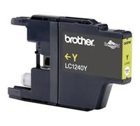 Brother LC1240A - Cartucho de tinta amarillo (duración estimada: hasta 600 páginas según ISO/IEC 24711)