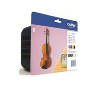 Brother LC127XL/LC125XL Pack de 4 Cartuchos de Tinta Originales - LC127XLVALBP LC127XLVALBP