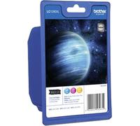 Brother LC1280XLRBWBPDR Multipack cian / magenta / amarillo Original LC-1280XL