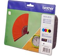 Brother LC129XLVALBPDR Multipack negro / cian / magenta / amarillo Original LC-129XL+LC-125XL