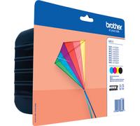 Brother LC223VALBPDR Multipack negro / cian / magenta / amarillo Original LC-223
