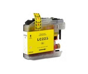 Brother LC225XL V2/V3 Amarillo Cartucho DE Tinta GENERICO LC225XLY (Chip Ultima ACTUALIZACION)