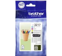 Brother LC-3217 cartucho de tinta Original Negro, Cian, Magenta, Amarillo