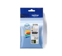 Brother LC3219XLVAL, Juego de 4 cartuchos (Negro, Cian, Magenta y amarillo) para