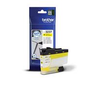 Brother LC3237Y Cartucho original de tinta para las impresoras MFCJ5945DW, MFCJ6945DW y HLJ6000, Duración estimada: hasta 3000 páginas (según ISO/IEC 24711), Amarillo