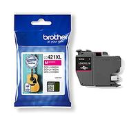 Brother LC421XLM Cartucho original de tinta de alta capacidad para las impresoras MFCJ1010DW y DCPJ1050DW, Duración estimada: hasta 500 páginas (según ISO/IEC 24711), Magenta