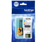 Brother LC421XLVAL cartucho de tinta 1 pieza(s) Original Negro, Cian, Magenta, Amarillo