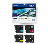 Brother LC985 - Juego de cartuchos de tinta originales, 4 colores
