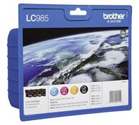 Brother LC985VALBP - Cartucho de tinta, multi-pack (negro, amarillo, magenta, cian)