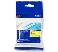 Brother M-K621BZ cinta negro sobre amarillo 9 mm (original)