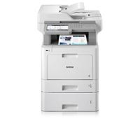 Brother MFC de l9570cdwt Profesional de 4 en 1 Láser de Color de Dispositivo multifunción (Impresora, escáner, fotocopiadora, fax, 2400 x 600 dpi) Blanco/Gris