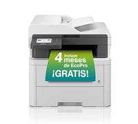 Brother MFC-L3740CDWE Impresora Multifunción LED, Color, Compacta | Wi-Fi/LAN, ADF, impresión dúplex automática, compacta