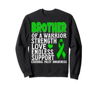 Brother of a Warrior Cerebral Palsy Awareness CP Gifts Sudadera