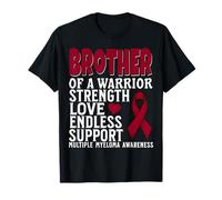 Brother of a Warrior Multiple Myeloma Family Matching Gifts Camiseta
