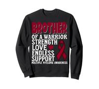 Brother of a Warrior Multiple Myeloma Family Matching Gifts Sudadera