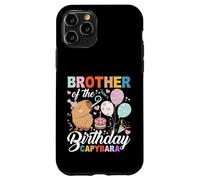 Brother of The Birthday Capibara Girl Bday Party Family Kids Carcasa para iPhone 11 Pro
