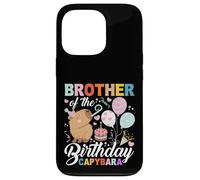 Brother of The Birthday Capibara Girl Bday Party Family Kids Carcasa para iPhone 13 Pro