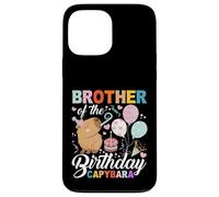 Brother of The Birthday Capibara Girl Bday Party Family Kids Carcasa para iPhone 13 Pro MAX