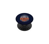 Brother of The Boy - Camiseta de Fiesta de Halloween con telaraña de cumpleaños PopSockets PopGrip Adhesivo