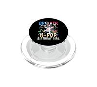 Brother of The K-Pop Cumpleaños Niña Unicornio Fiesta de cumpleaños PopSockets PopGrip para MagSafe