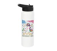 Brother Of The K-Pop Cumpleaños Niña Unicornio Fiesta de cumpleaños Stainless Steel Insulated Water Bottle