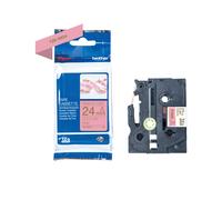 Brother Original Brother textiles TZe-RE54 label tape gold on pink - 24 mm wide,