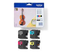 Brother Original LC127XL LC125XL Cartuchos de Tinta de 4 Colores Multipack DCP J4110 | J4110W | J4110DW MFC J4410DW MFC J4510DW MFC J4610DW MFC J4710DW