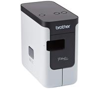 Brother P700 P-Touch - Etiquetadora, Negro/Gris