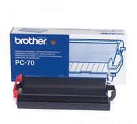 Brother PC-70 rollo entintado negro (original)