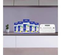 Brother Print P-Touch Bundle PT-D400BP +5 x TZe231
