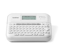Brother PT-D410 - Etiquetadora para Oficina en casa y Oficina (para Cintas TZE de 3, 5 a 18 mm de Ancho, hasta 20 mm/seg, Velocidad de impresión), Color Blanco