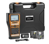 Brother PTE560BTVPQL1 impresora de etiquetas Transferencia térmica 180 x 180 DPI 20 mm/s Inalámbrico y alámbrico HSE/TZe Bluetooth QWERTY
