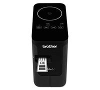Brother PT-P750W - Impresora de etiquetas (180 x 180 DPI, 30 mm/seg, 1,8 cm, Inalámbrico y alámbrico, 2,4 cm, 1000m) Negro