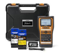 Brother PTE560BTVPQL1 impresora de etiquetas Transferencia térmica 180 x 180 DPI 20 mm/s Inalámbrico y alámbrico HSE/TZe Bluetooth QWERTY