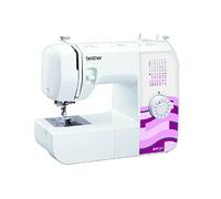 Brother RH127VP2 Hermano máquina de Coser de plástico/Aluminio Blanco/Rosa/Rojo 44.4 x 19.4 x 37 cm