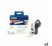 Brother Rollo de Etiquetas DK-11203 17 x 87 mm (3 Unidades)