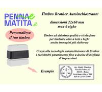 Brother Sello automático PR-2260B 22 x 60 mm Negro
