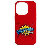 Brother & Superhero - para el mejor hermano estilo cómic Carcasa para iPhone 14 Pro