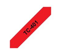Brother TC401 - Cinta laminada (Ancho: 12 mm, Longitud: 7,7 m)