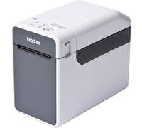 Brother TD2120N - Impresora de Etiquetas y Tickets para Uso Profesional con Tarjeta de Red, resolución 203 PPP