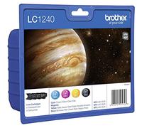BROTHER Tinta LC-1240VALBP Pack CUATRICOLOR C/M/Y/BK 600PAG